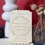 Personalised Wooden Condolence Keepsake Plaque, thumbnail 7 of 12