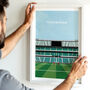 Rugby Stadium Minimalist Art Print Gift Request Any Stadium, thumbnail 1 of 11