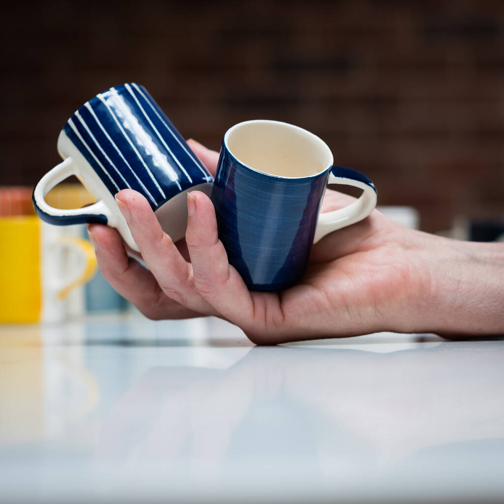 A Pair Of Handmade Espresso Cups By Love it Want it Buy it