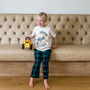 Personalised Father's Day Daddy Digger Matching Pyjamas, thumbnail 9 of 9