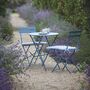 Small Bistro Set In Blue, thumbnail 1 of 2