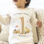 Children's Personalised Dotty Digger Birthday Pyjamas, thumbnail 2 of 9