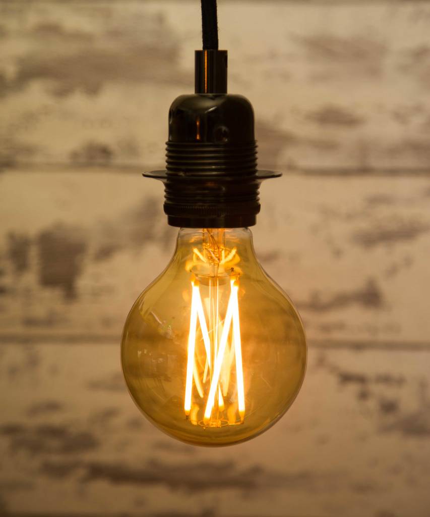 led light bulb globe vintage by william & watson | notonthehighstreet.com