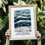 You Rule Over The Surging Sea Print Psalm 89:Nine, thumbnail 1 of 5