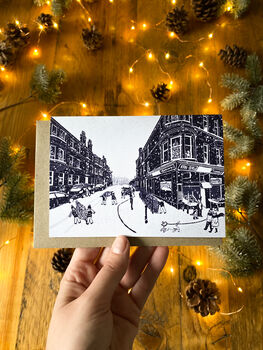 Glasgow Inspired Illustrated Festive Christmas Cards, 2 of 12