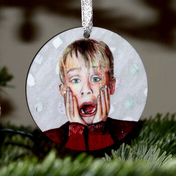 Home Alone Christmas Bauble, Funny Kevin Decoration, 2 of 8