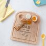 Personalised Engraved Egg And Toast Board Gift For Dad, thumbnail 3 of 7