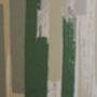 Abstract Green Lines Handmade Lampshade, thumbnail 8 of 9