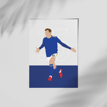 Harvey Barnes Leicester Football Poster, 3 of 3