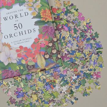 Around The World In 50 Orchids 1000 Piece Jigsaw Puzzle, 2 of 4