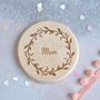 Personalised Floral Compact Mirror, thumbnail 2 of 3