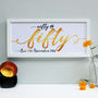 Personalised 40th Birthday Framed Print, thumbnail 3 of 7