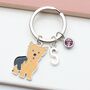 Personalised Yorkshire Terrier Keyring, thumbnail 1 of 9