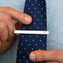 Initial Personalised Tie Clip, thumbnail 1 of 10