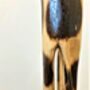Hand Carved Wood Giraffe Sculpture Painted Ornament 80cm, thumbnail 2 of 4