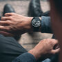 Pembrey Mens Personalised Bracelet Watch, thumbnail 1 of 11