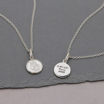 Classic Tiny 10mm Saint Christopher Necklace, 2 of 9