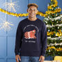 Personalised Cotton Bear Family Adult Christmas Jumper, thumbnail 2 of 6