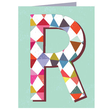 Mini R Alphabet Card, 2 of 5