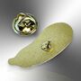 Small Don't Be A Dick Eggplant Enamel Pin, thumbnail 6 of 8