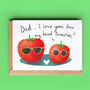 Tomatoes Card For Dad, Daddy Or Grandad, thumbnail 3 of 4