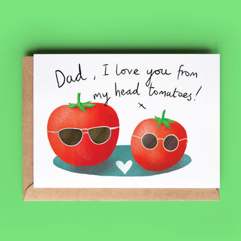 Tomatoes Card For Dad, Daddy Or Grandad, 3 of 4