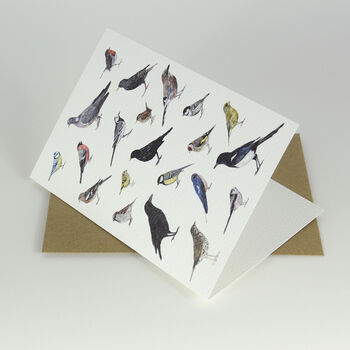 Garden Birds Greetings Card, 2 of 2