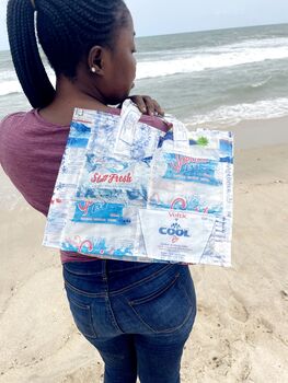 Tote Bag Upcycled From Plastic Waste, 3 of 3