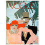 Vintage Reissue Vogue Cover Couple, Canvas Art, thumbnail 7 of 7