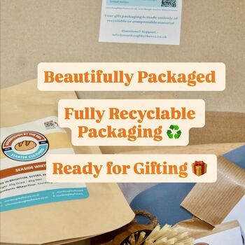 Sourdough Gift Set Handmade Sourdough Starter Kit Hamper For Mum Birthday Baking, 2 of 7