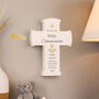 Personalised Holy Communion Cross Wooden Ornament, thumbnail 2 of 2