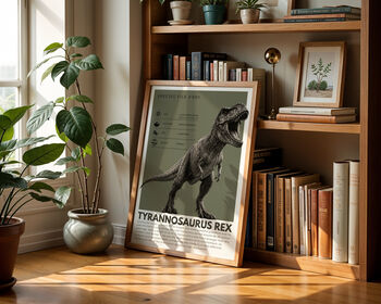 Tyrannosaurus Rex | Dinosaur Art Print, 2 of 8