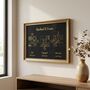 Wedding Anniversary Gifts For Couples Gold Milestones Print, thumbnail 7 of 12