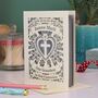 Personalised Papercut First Holy Communion Card My/Our Grandson, thumbnail 5 of 5