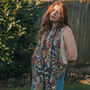 Monarch Butterfly Print Scarf, thumbnail 1 of 2