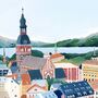 Riga, Latvia Travel Art Print, thumbnail 6 of 7