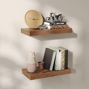 40 Cm Floating Shelf Wall Mounted Rack, 3 of 8