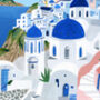 Santorini, Greece Travel Art Print, thumbnail 7 of 7