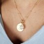 18k Gold Vermeil Plated Personalised Pearl Necklace, thumbnail 1 of 6