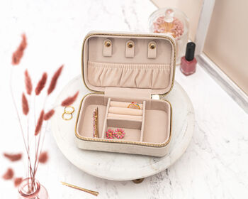 Personalised Velvet Travel Jewellery Box, 6 of 11