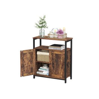 Storage Cabinet Multipurpose Sideboard With Shelves, 6 of 6
