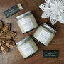 Christmas Candles Gift Box With Matches, Soy Wax, thumbnail 2 of 5