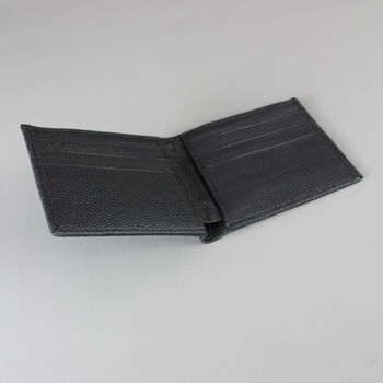 Black Leather Wallet And Card Holder, 6 of 7