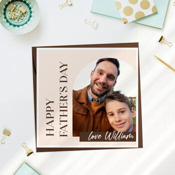 Personalised Photo Card For Father's Day, 2 of 4