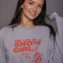 The Life Of A Snow Girl Christmas Sweatshirt, thumbnail 3 of 4