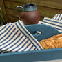 Country Or Coastal French Style Table Napkins, thumbnail 2 of 4