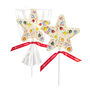 Duo Pack Milk Or White Chocolate Star Lollies, thumbnail 2 of 2