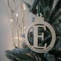 Wooden Christmas Letter Baubles, thumbnail 6 of 8