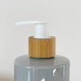 Refillable Grey Plastic Bottle With Minimalist Label, thumbnail 6 of 9