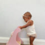 Personalised Wooden Pastel Pink Activity Walker Toy, thumbnail 9 of 10